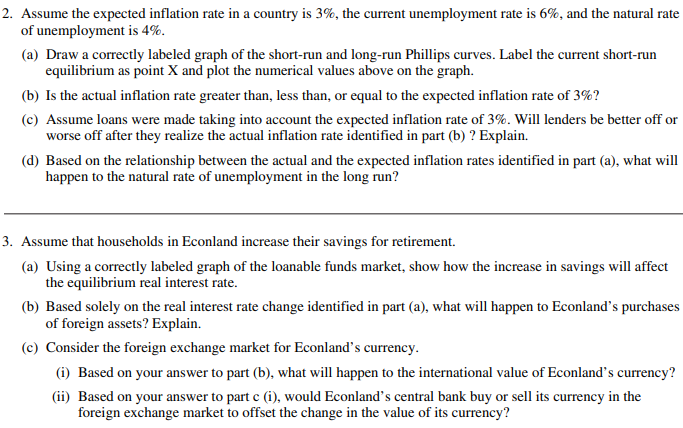 AP宏观经济学考试真题讲解 AP宏观经济学考试真题讲解
